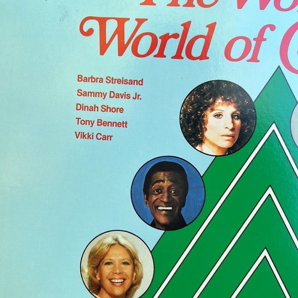 Vintage Vinyl Streisand 1979 Wonderful World of Christmas LP Record Album - Picture 2 of 7